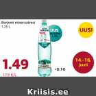 Borjomi mineraalvesi
1,25 L