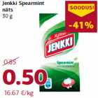 Магазин:Comarket,Скидка:Jenkki Spearmint
näts
30 g