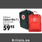 Allahindlus - Fjällräven
Seljakott Mini 7 L