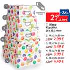 Karp 1.20 x 20 x 10 cm - 2,49; 2. 11 x 22 x 30 cm - 2,99; 3. 12 x 25 x 33 cm - 3,49; 4.13 x 27 x 35 cm - 3,99; 5.14 x 30 x 38 cm - 4,48