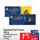 Šokolaad Karl fazer 200 g
