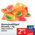 Marmelaadilõigud Kksootik, 1 kg