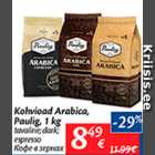 Allahindlus - Kohvioad Arabica, Paulig, 1 kg