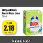 Гель для туалета Duck Fresh Discs Lime 36 мл
