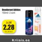 Allahindlus - Deodorant Adidas