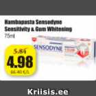 Allahindlus - Hambapasta Sensodune Sensitivity & Gum Whitening 75 ml