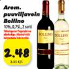 Arom. puuviljavein Bollino 10%, 0,75l, 2 sorti