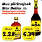 Muu piiritusjook Star Dollar 30% 0,2L