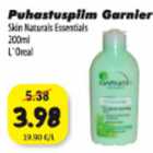 Puhastuspiim Garnier 200 ml