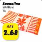 Saunalina (69x137cm) 1tk