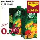 Gutta nektar
multi, ploomi
