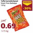 Картофельные
чипы Taffel
