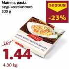 Паста с
ветчиной и сливочным соусом Mamma