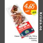 Oskari Texas BBG ribi, 700 g