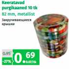 Keeratavad purgikaaned 10 tk