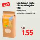 Allahindlus - Loodusvägi mahe täistera nisujahu 1 kg