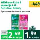 Wilkinson Extra 3
raseerija 4 tk