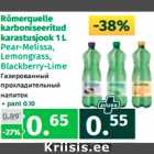 Allahindlus - Römerquelle
karboniseeritud
karastusjook 1 L