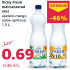 Vichy Fresh
maitsestatud
vesi