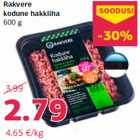 Rakvere
kodune hakkliha
600 g