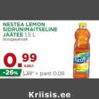 Allahindlus - NESTEA LEMON
SIDRUNIMAITSELINE
JÄÄTEE 1,5 L