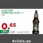 Allahindlus - A.LE COQ
TUME KALI 0,5% 1 L