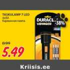 TASKULAMP 7 LED
4xAA