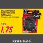 TRANSFORMER
MOOTORRATAS
MÄNGUASI