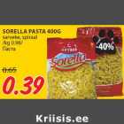 Allahindlus - SORELLA PASTA 400G