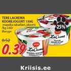 Allahindlus - TERE LACREMA
KOOREJOGURT 150G