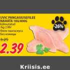 Allahindlus - UVIC PANGASIUSEFILEE
NAHATA 1KG/800G