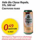 Alkohol - Hele õlu Classe Royale