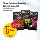 Tume šokolaad Darx, 100 g