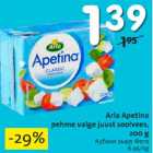 Arla Apetina pehme valge juust soolvees, 200 g