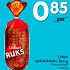 Leibur rukkileib Ruks, 800 g