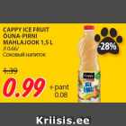 Allahindlus - CAPPY ICE FRUIT
ÕUNA-PIRNI
MAHLAJOOK 1,5 L