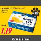 ALMA EESTI VÕI 82% 250 G