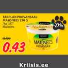 Allahindlus - TARPLAN PROVANSAAL
MAJONEES 230 G
