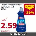 Finish nõudepesumasina
loputusvahend
400 ml