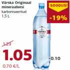 Värska Originaal
mineraalvesi