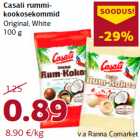 Casali rummikookosekommid