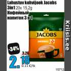 Allahindlus - Lahustuv kohvijook Jacobs
3in1
