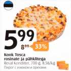 Магазин:Selver,Скидка:Пирог с изюмом и орехами