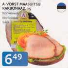 Allahindlus - A-VORST MAASUITSU KARBONAAD, KG