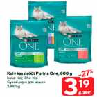 Allahindlus - Kuiv kassisööt Purina One, 800 g

