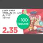 Allahindlus - SANTA MARIA TORTILLAD 8tk, 320g