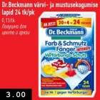 Dr.Beckmann värvi- ja mustusekogumise lapid 24 tk/pk