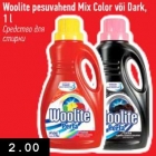 Woolite pesuvahend Mix Color või Dark, 1 l