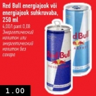 Allahindlus - Red Bull energiajook või enrgiajook suhkruga, 250 ml