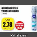 Allahindlus - Juukselakk Nivea
Volume Sensation
250ml
